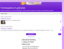 Tablet Screenshot of homeopatiaengranulos.blogspot.com