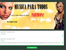 Tablet Screenshot of musicdetodos.blogspot.com