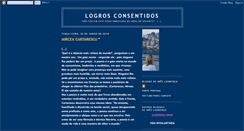 Desktop Screenshot of logrosconsentidos.blogspot.com