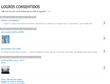 Tablet Screenshot of logrosconsentidos.blogspot.com