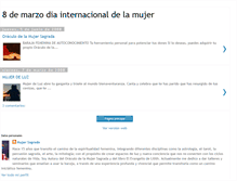 Tablet Screenshot of mujeresdeluz.blogspot.com