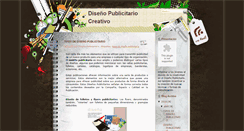 Desktop Screenshot of designpublicitariocreativo.blogspot.com