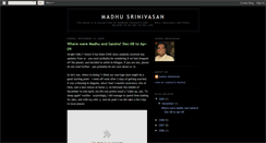 Desktop Screenshot of madhuhome.blogspot.com