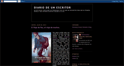 Desktop Screenshot of diarioescritor.blogspot.com
