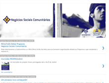 Tablet Screenshot of negocioscomunitarios.blogspot.com