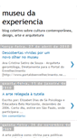 Mobile Screenshot of museudaexperiencia.blogspot.com