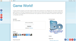 Desktop Screenshot of games-gameworld.blogspot.com