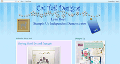 Desktop Screenshot of cattaildesigns.blogspot.com