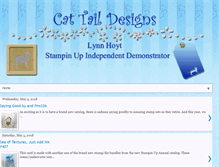 Tablet Screenshot of cattaildesigns.blogspot.com