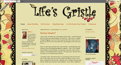 Desktop Screenshot of lifesgristle.blogspot.com