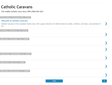 Tablet Screenshot of catholiccaravans.blogspot.com