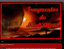 Tablet Screenshot of fragmentosdminhalma.blogspot.com