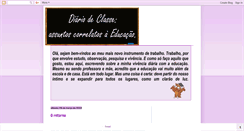 Desktop Screenshot of diariodeclasseeducadores.blogspot.com