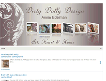 Tablet Screenshot of dirtydollydesign.blogspot.com
