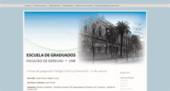 Desktop Screenshot of graduados-fder.blogspot.com