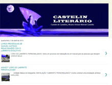 Tablet Screenshot of castelinliterario.blogspot.com