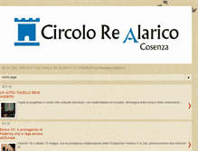 Tablet Screenshot of circolorealarico.blogspot.com