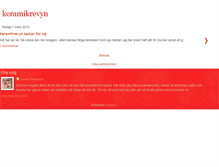 Tablet Screenshot of keramikrevyn.blogspot.com