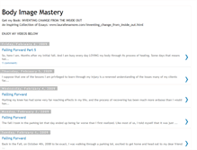 Tablet Screenshot of bodyimagemastery.blogspot.com