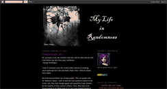 Desktop Screenshot of mylifeinrandomness.blogspot.com