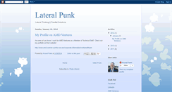 Desktop Screenshot of lateralpunk.blogspot.com