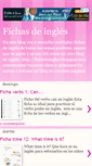 Mobile Screenshot of fichas-de-ingles.blogspot.com