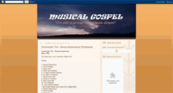 Desktop Screenshot of musicgospelbrasil.blogspot.com