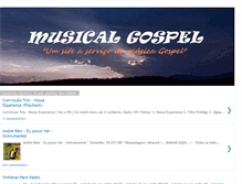Tablet Screenshot of musicgospelbrasil.blogspot.com