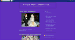 Desktop Screenshot of euquefacoartesanatos.blogspot.com