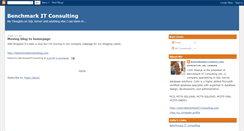 Desktop Screenshot of benchmarkitconsulting.blogspot.com