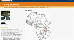Desktop Screenshot of 4x4africa1.blogspot.com