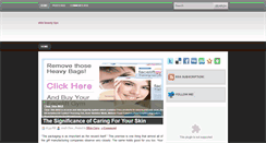 Desktop Screenshot of best-skin-beauty-tips.blogspot.com