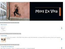 Tablet Screenshot of morsexvita.blogspot.com