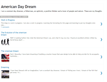 Tablet Screenshot of american-day-dream.blogspot.com