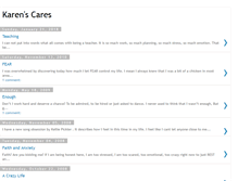 Tablet Screenshot of karencares.blogspot.com