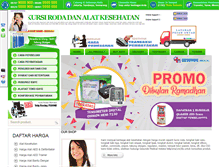 Tablet Screenshot of distributor-kursi-roda.blogspot.com