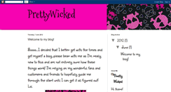 Desktop Screenshot of prettywicked01.blogspot.com