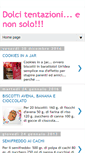 Mobile Screenshot of dolcitentazionienonsolo.blogspot.com