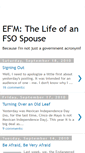 Mobile Screenshot of fsospouse.blogspot.com