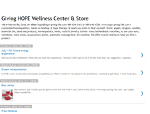 Tablet Screenshot of givinghopecenter.blogspot.com