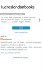 Mobile Screenshot of lucreslondonbooks.blogspot.com