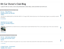 Tablet Screenshot of kitcarownersclub.blogspot.com