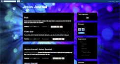 Desktop Screenshot of jesusjournalgd.blogspot.com