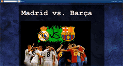 Desktop Screenshot of laligamadridbarca.blogspot.com