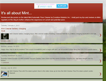 Tablet Screenshot of mintcleaner.blogspot.com