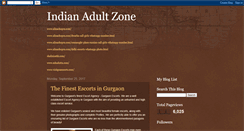 Desktop Screenshot of indianadultzone.blogspot.com