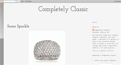 Desktop Screenshot of completelyclassic.blogspot.com