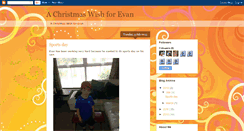 Desktop Screenshot of achristmaswishforevan.blogspot.com