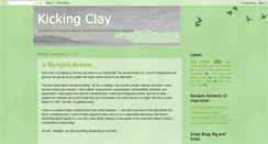 Desktop Screenshot of claykicking.blogspot.com