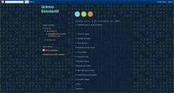 Desktop Screenshot of gremioestudantilceu.blogspot.com
